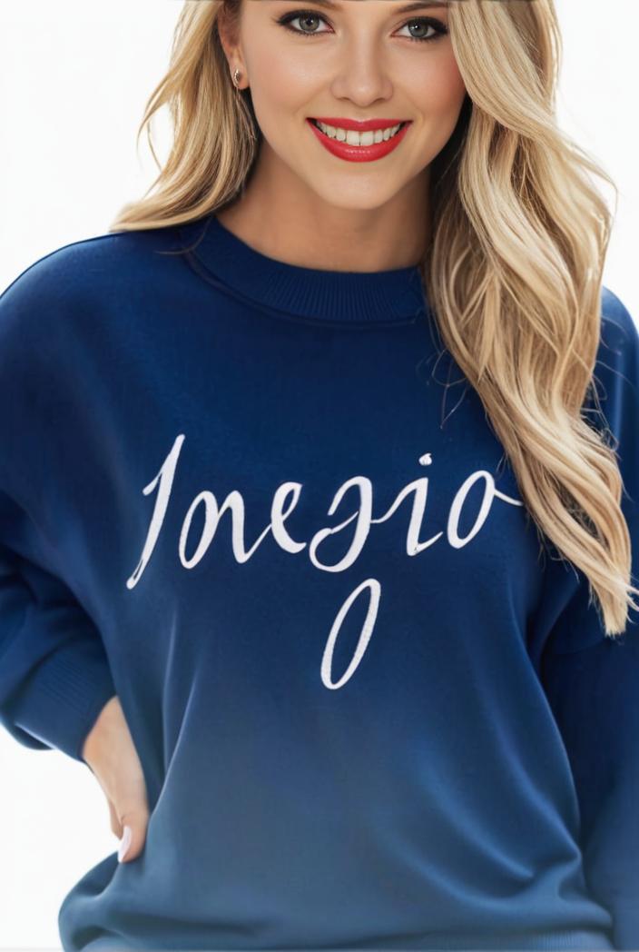 plus size casual sweatshirt women s plus ombre letter heart print raglan sleeve round neck slight stretch pullover sweatshirt 100726