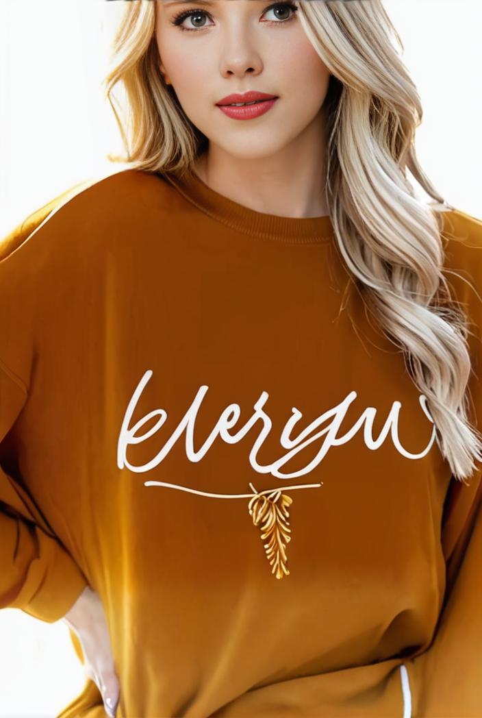 plus size casual sweatshirt women s plus ombre letter heart print raglan sleeve round neck slight stretch pullover sweatshirt 100734