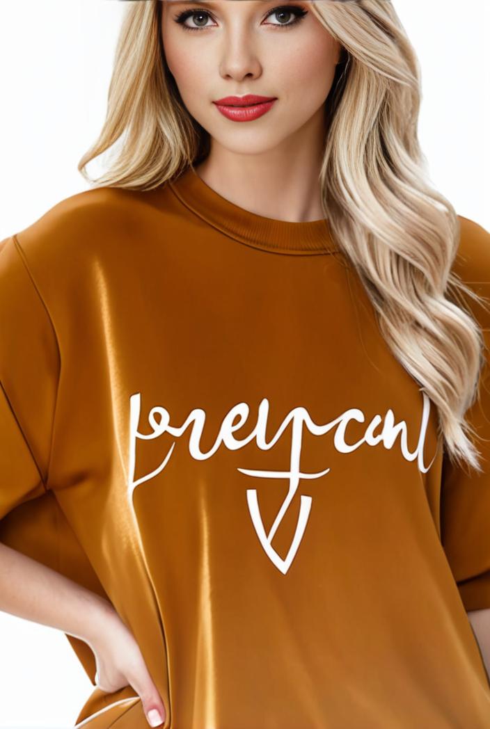 plus size casual sweatshirt women s plus ombre letter heart print raglan sleeve round neck slight stretch pullover sweatshirt 100735