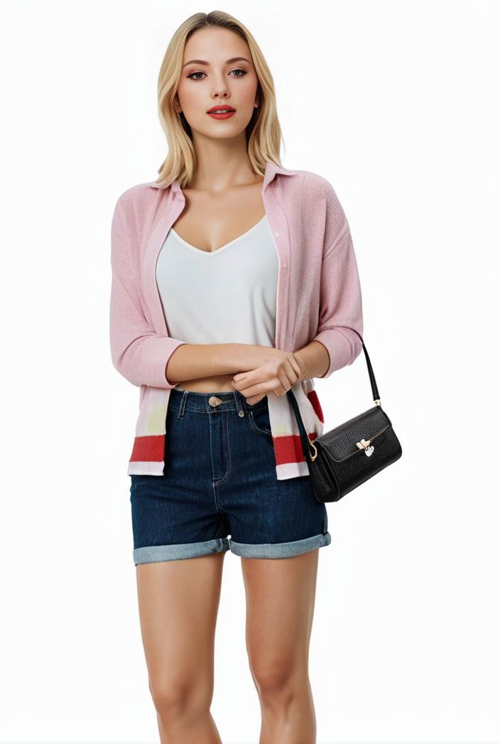 women s solid open front blazer with long sleeves for office wear 117761