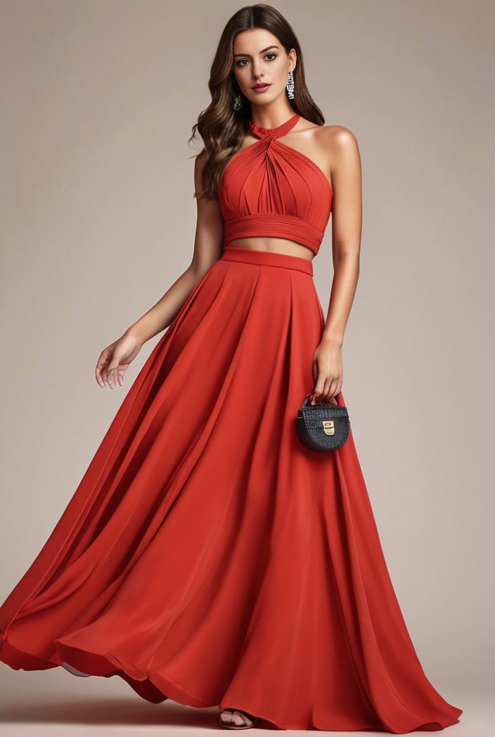 convertible chiffon lace open back spaghetti straps bridesmaid dress 122299