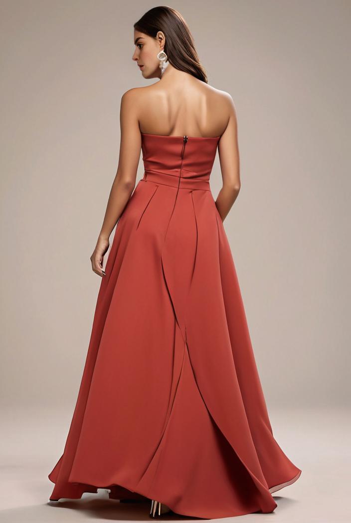 convertible chiffon lace open back spaghetti straps bridesmaid dress 122314