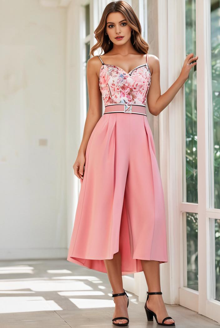 deep v neck lace chiffon bridesmaid dress with asymmetrical hem 123091