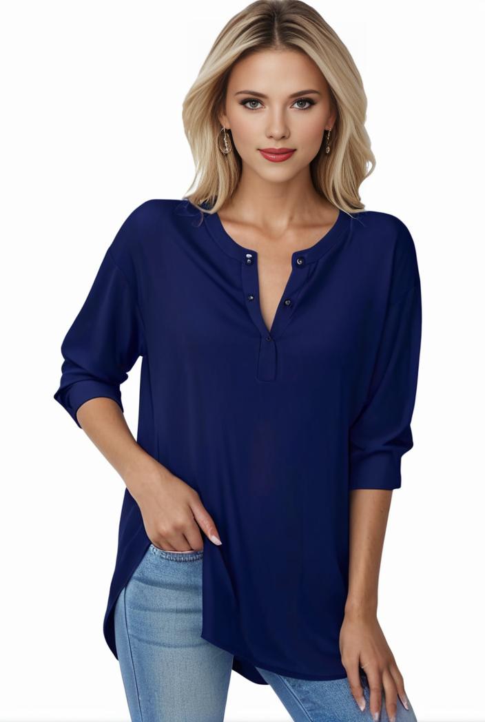 plus size formal shirt women s plus plain long sleeve turn down collar button up workwear shirt 102712