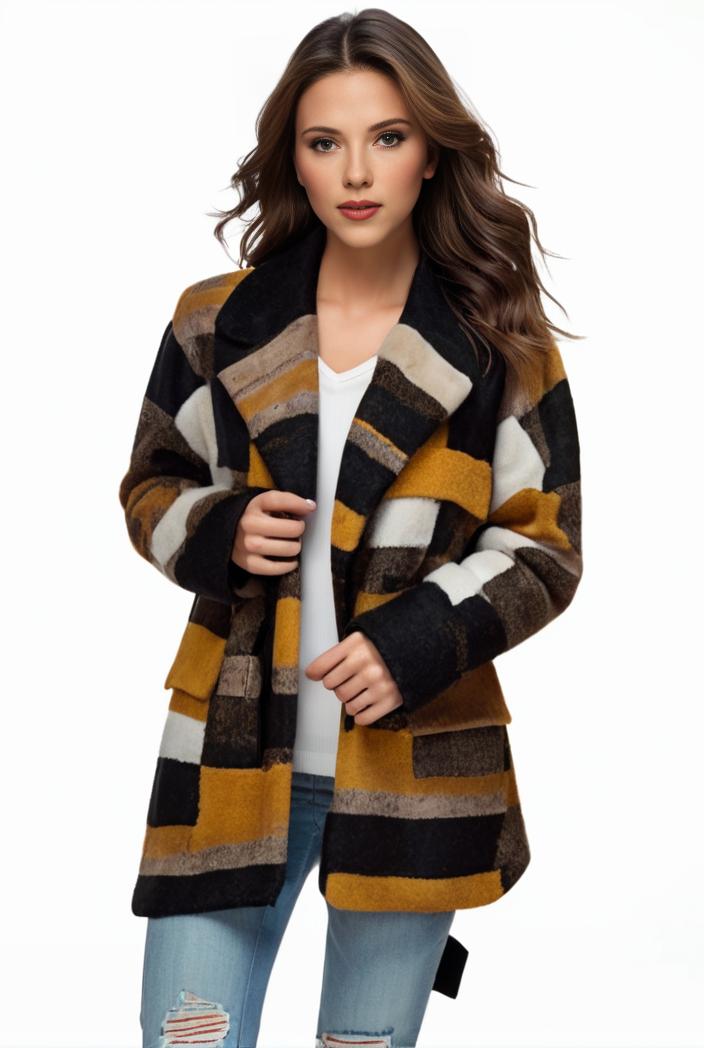 plus size halloween coat women s pus allover cat pumpkin print long sleeve open front medium stretch cardigan overcoat 102980