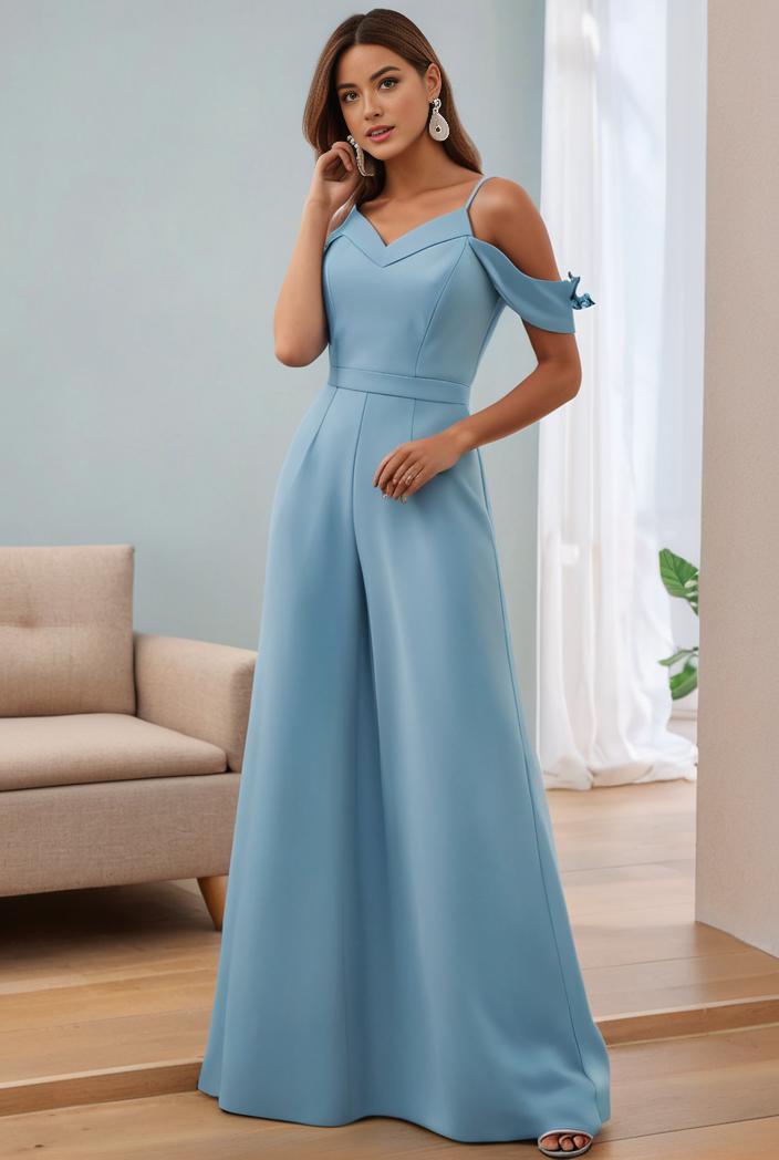 off shoulder spaghetti strap a line maternity dress 136044