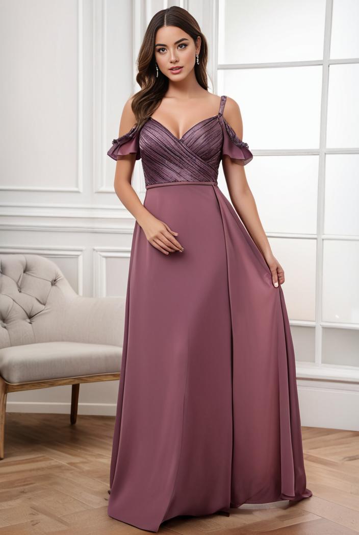 off shoulder spaghetti strap a line maternity dress 136081
