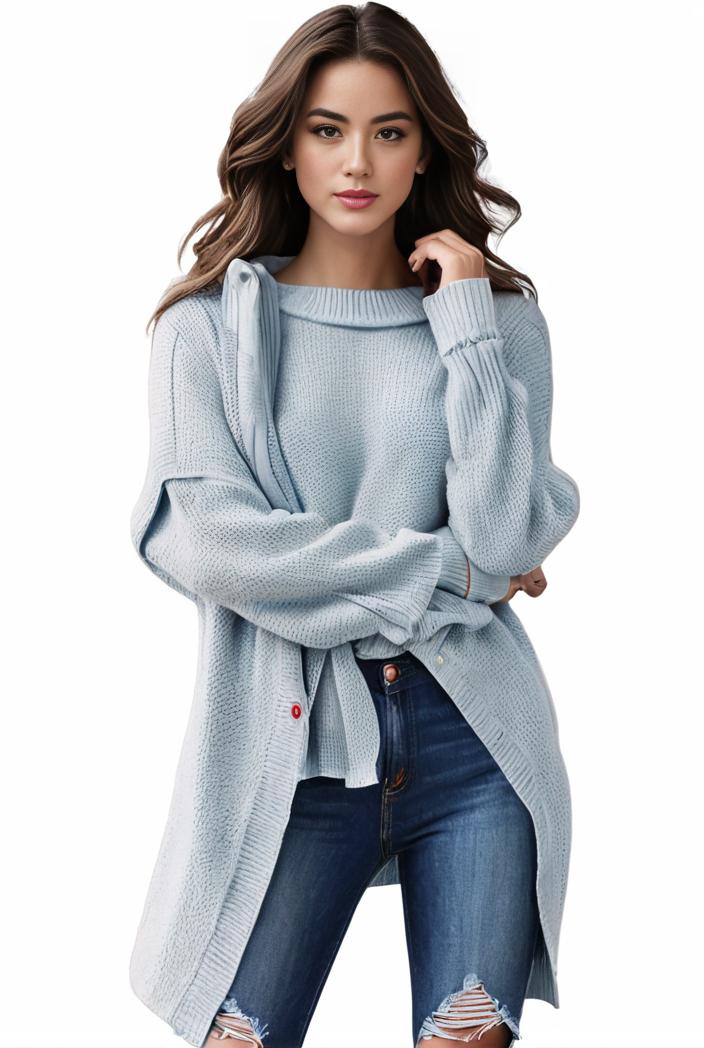 plus size casual sweater women s plus solid tassel trim long sleeve cowl neck high stretch jumper 137415
