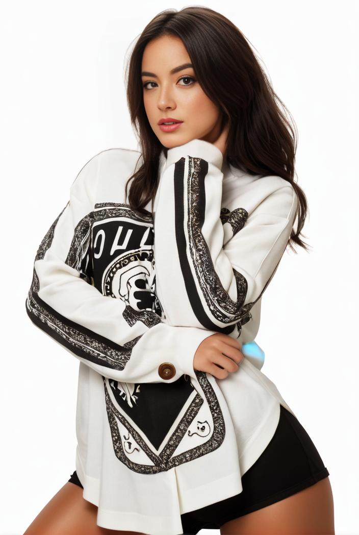 plus size casual sweatshirt women s plus graphic letter print long sleeve round neck slight stretch sweatshirt 137440