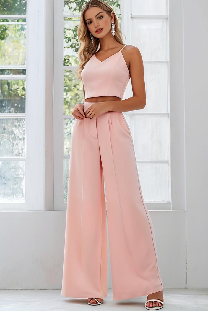 flowy chiffon one shoulder with three straps bridesmaid dress 126788