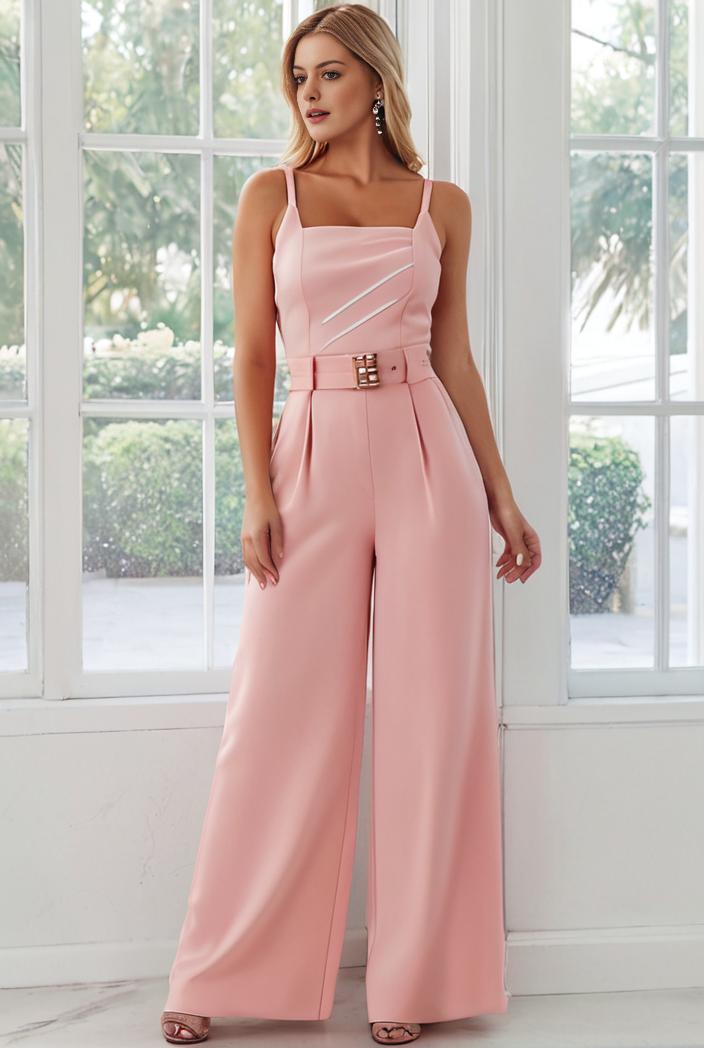flowy chiffon one shoulder with three straps bridesmaid dress 126800