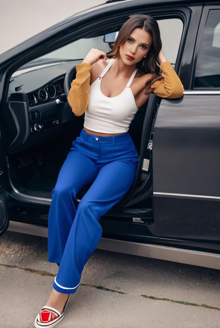 casual skinny jeans with ripped holes and slant pockets 122773