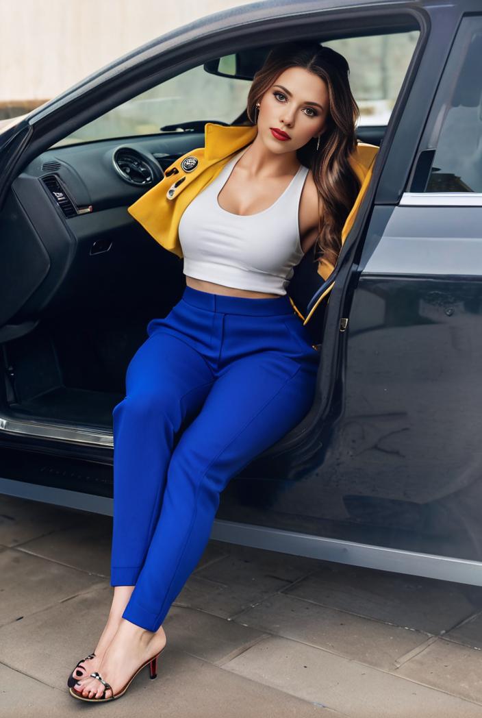 casual skinny jeans with ripped holes and slant pockets 122777