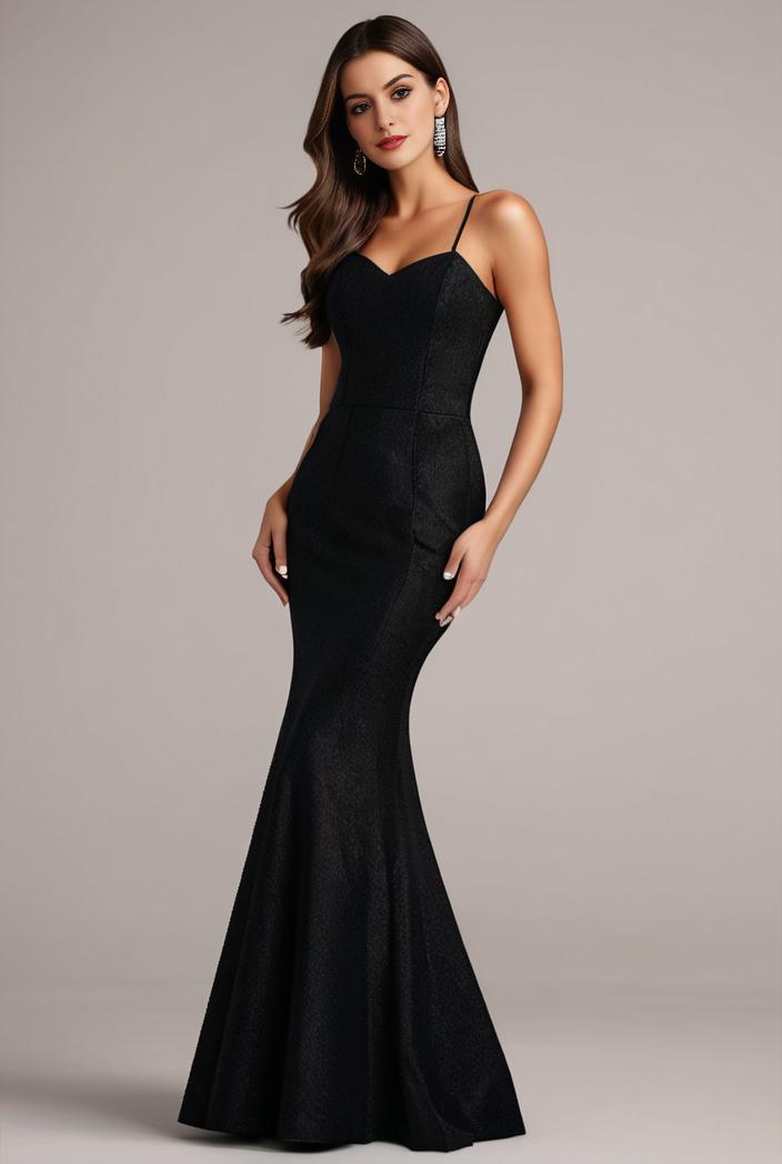 glitter spaghetti strap u veck open back bodycon stretchy evening dress 127020