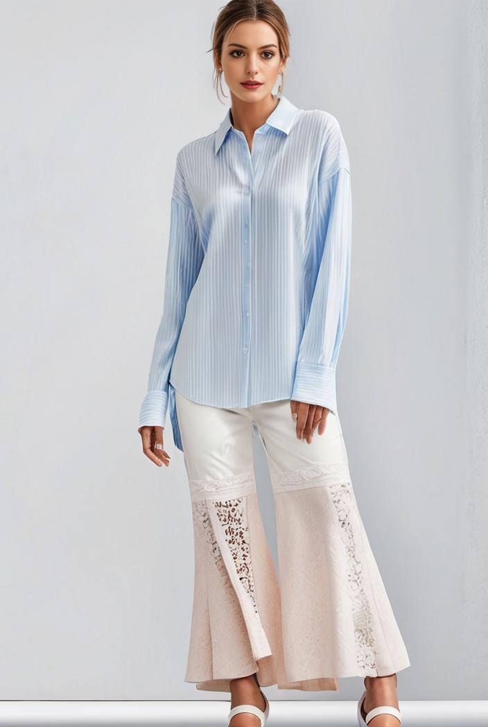 pleated high waist commuting temperament maxi dress 129015