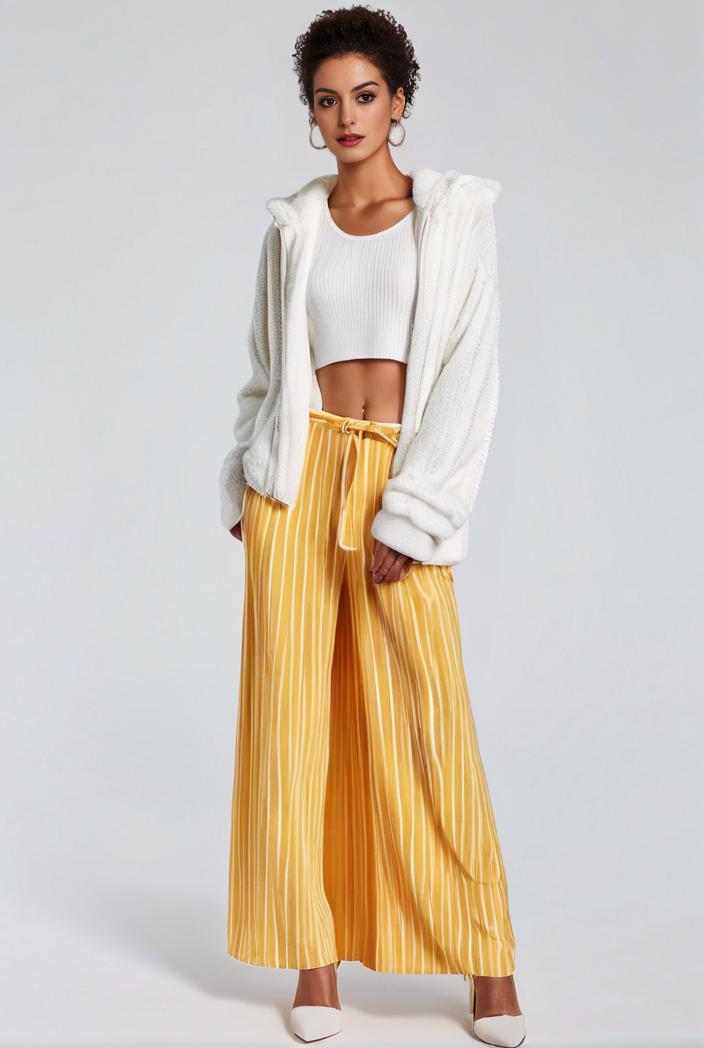 pleated high waist commuting temperament maxi dress 129019