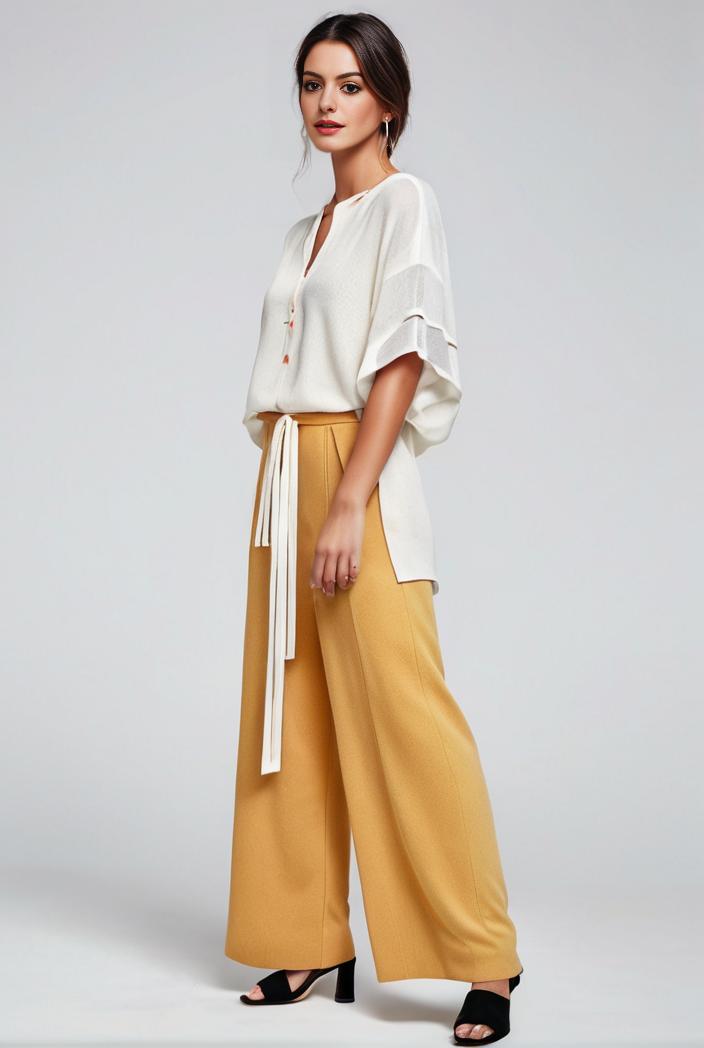 pleated high waist commuting temperament maxi dress 129021