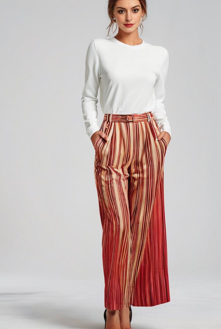 pleated high waist commuting temperament maxi dress 129026