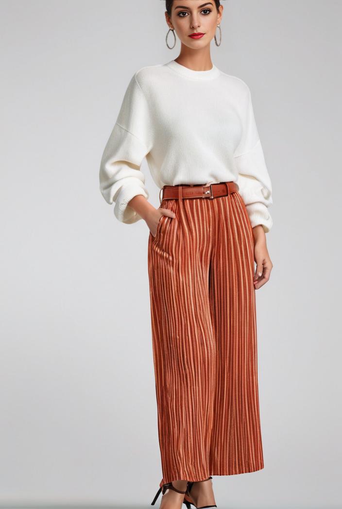 pleated high waist commuting temperament maxi dress 129029