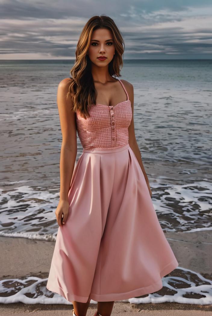 short lace halter neck backless chiffon homecoming dress 110399