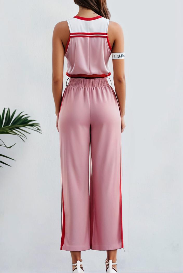 boho sleeveless long jumpsuit with pockets women s casual baggy overall 135960