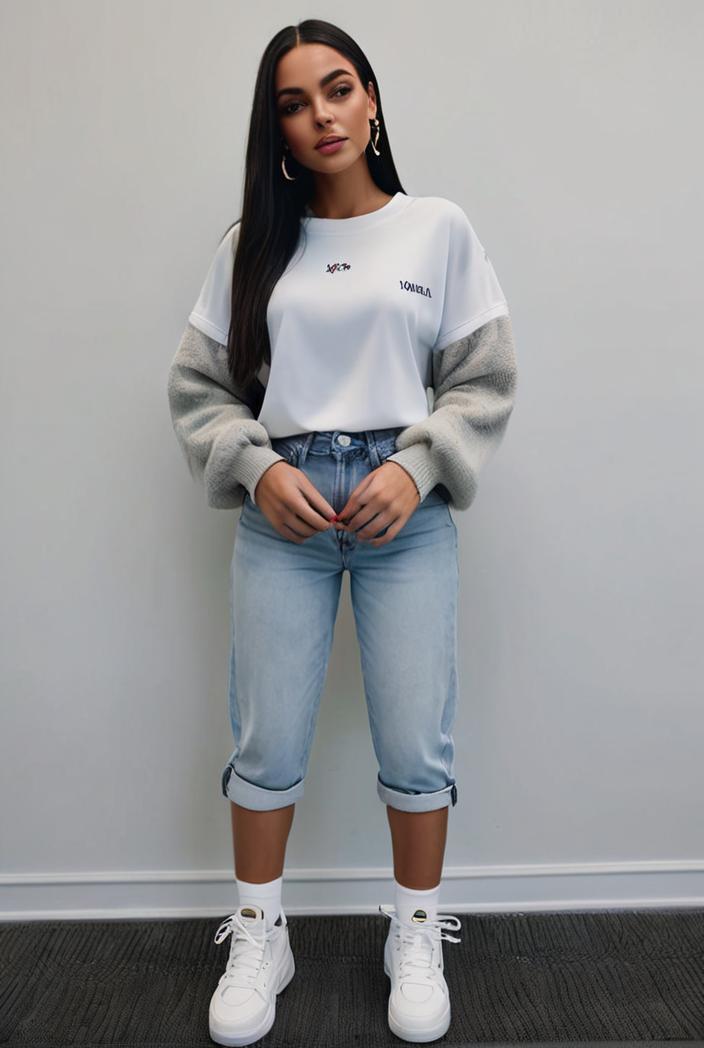 casual drawstring pants and hoodie combo set for women 137599