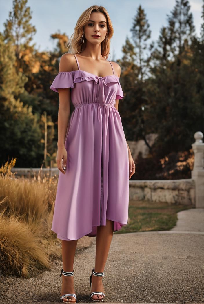 deep v neck lace chiffon bridesmaid dress with asymmetrical hem 101752