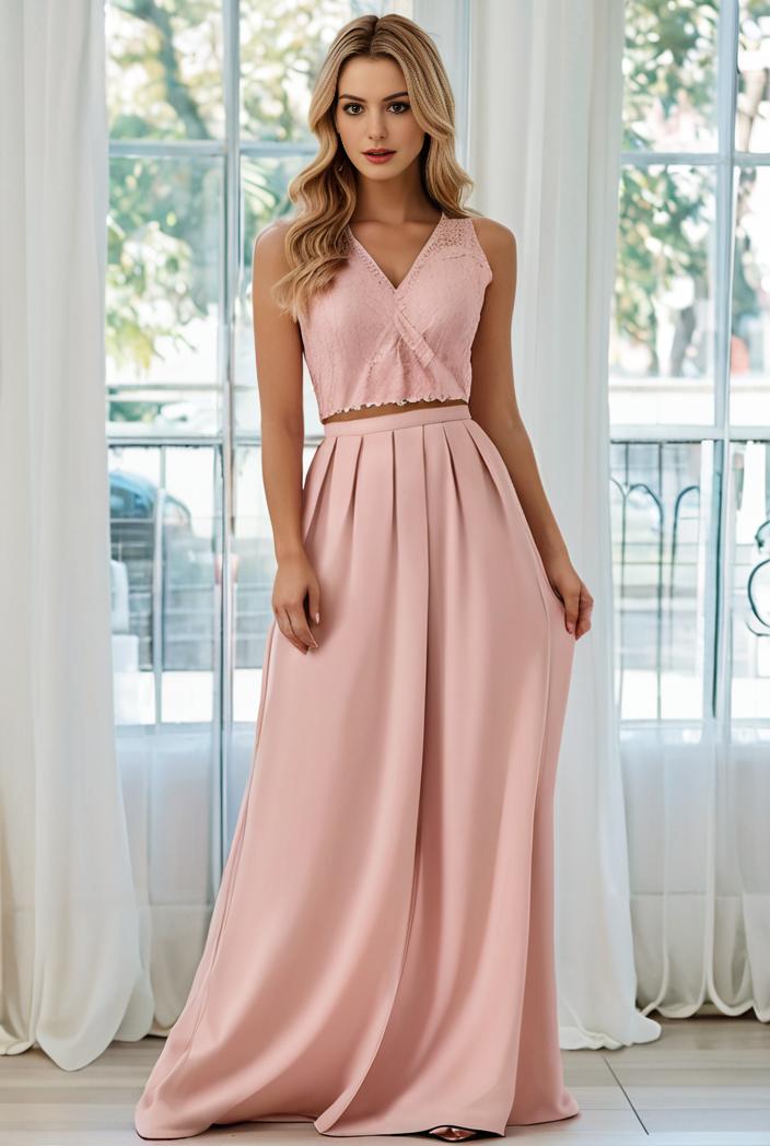 flowy chiffon one shoulder with three straps bridesmaid dress 105487