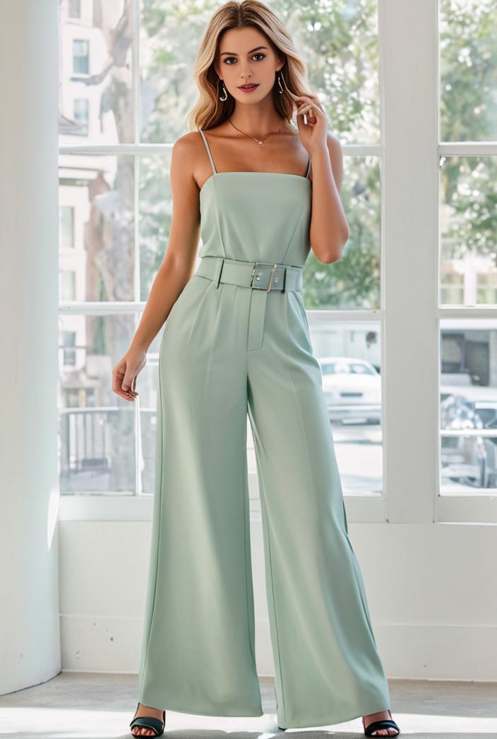 flowy chiffon one shoulder with three straps bridesmaid dress 105509