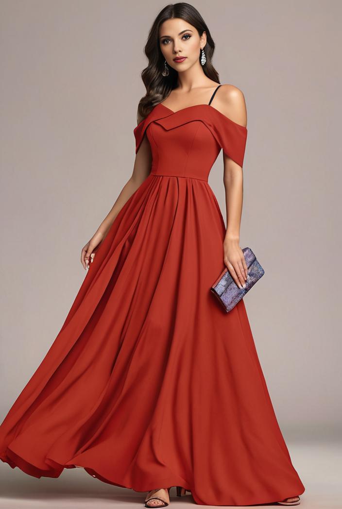 convertible chiffon lace open back spaghetti straps bridesmaid dress 127591