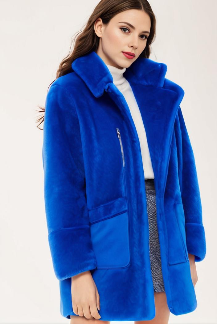 cozy winter teddy coat for women 128139