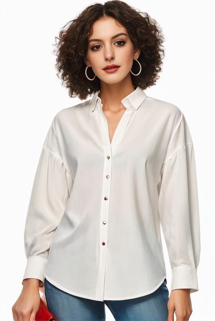 plus size casual blouse women s plus solid button up lantern sleeve turn down collar nipped waist blouse 108620