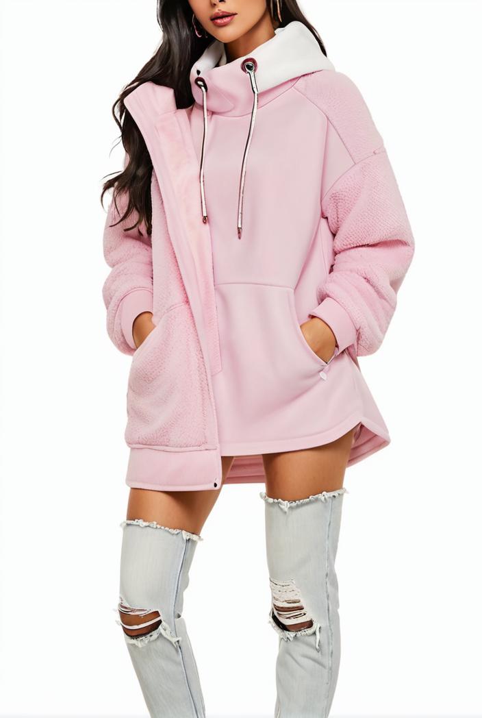 cozy winter teddy coat for women 145632