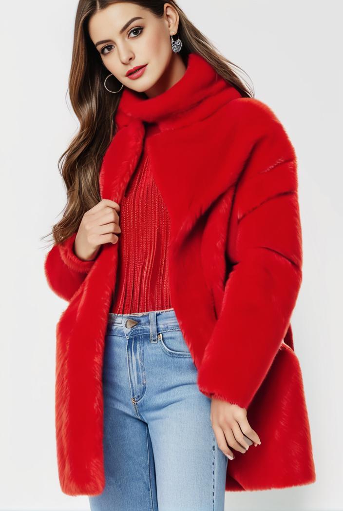 cozy winter teddy coat for women 145638
