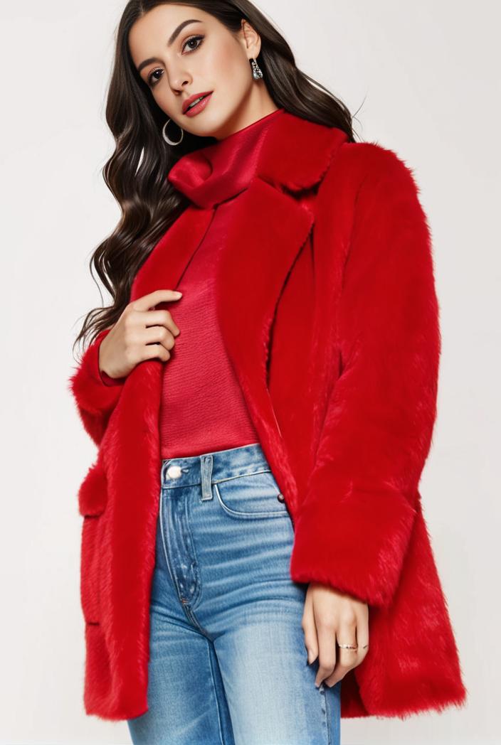 cozy winter teddy coat for women 145641