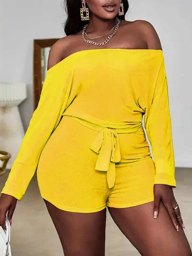 Stylish Off Shoulder Summer Jumpsuit for Women