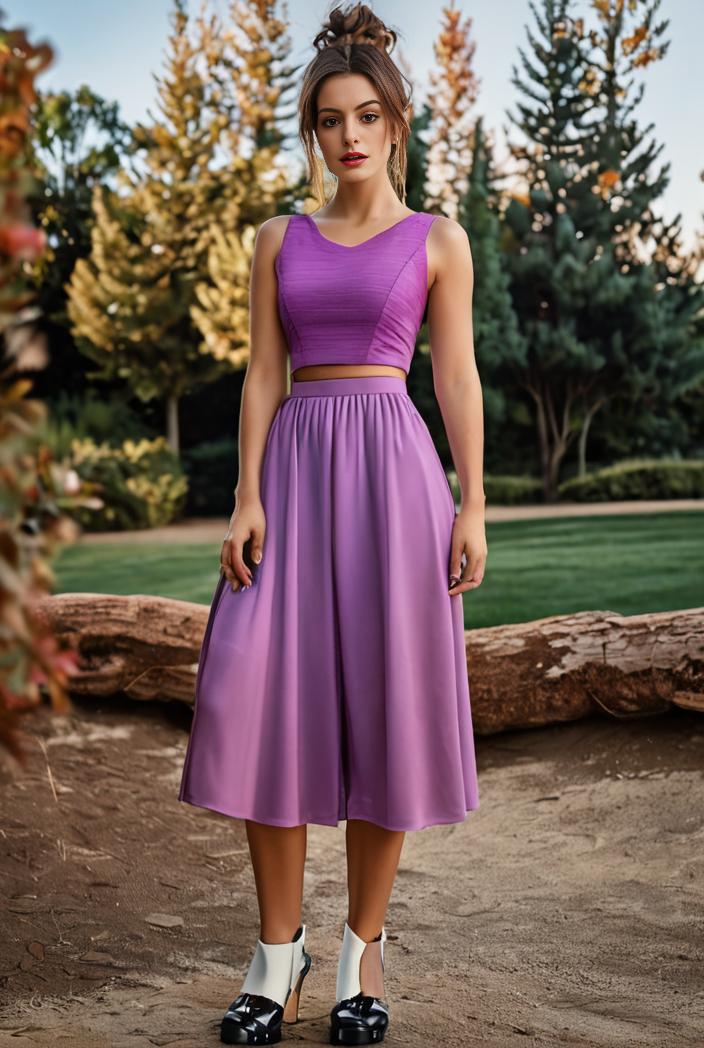 deep v neck lace chiffon bridesmaid dress with asymmetrical hem 120354