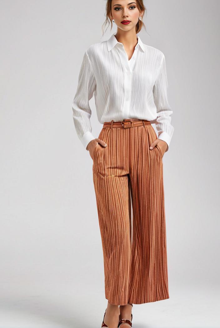 pleated high waist commuting temperament maxi dress 142160