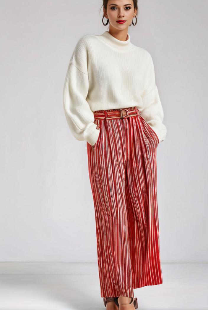 pleated high waist commuting temperament maxi dress 142163