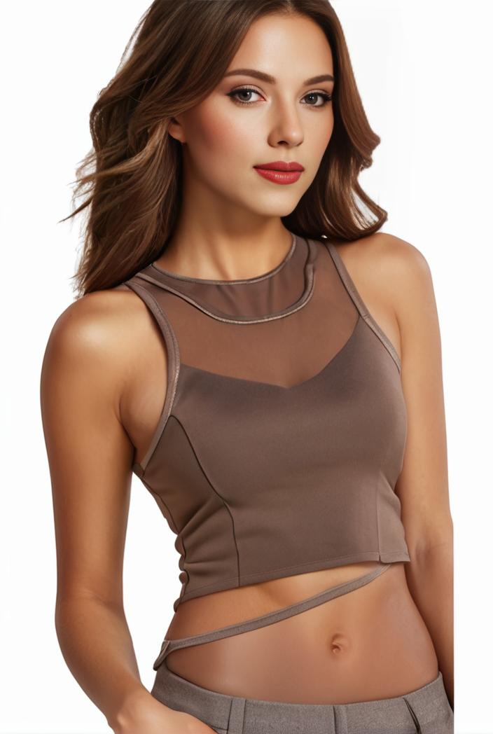 plus size basic tank top women s plus plain round neck medium stretch tank top 144089