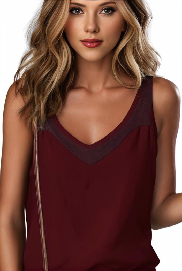 plus size casual cami top women s plus plain contrast mesh v neck semi sheer cami top 144247