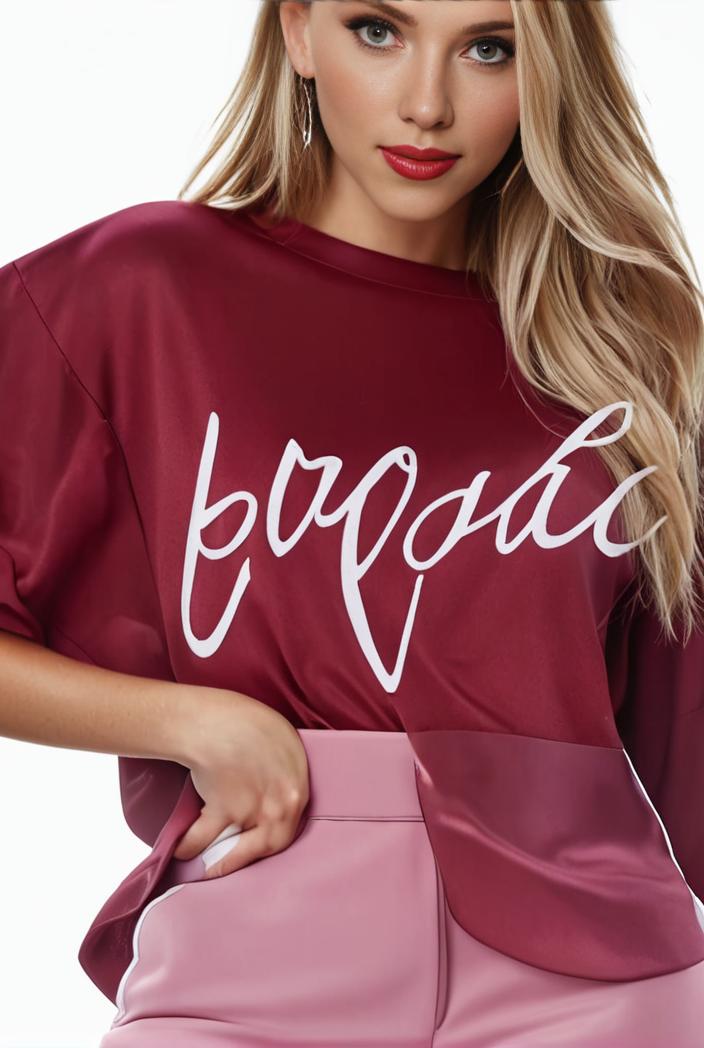 plus size casual sweatshirt women s plus ombre letter heart print raglan sleeve round neck slight stretch pullover sweatshirt 144609