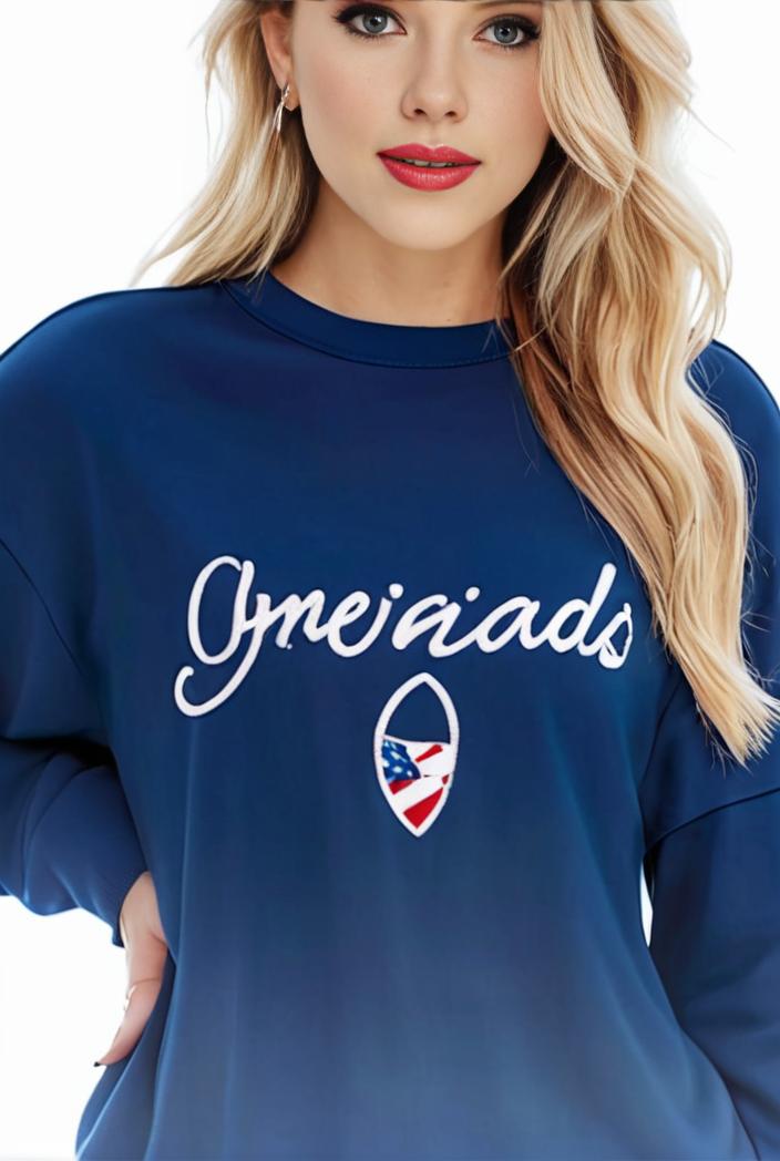 plus size casual sweatshirt women s plus ombre letter heart print raglan sleeve round neck slight stretch pullover sweatshirt 144613