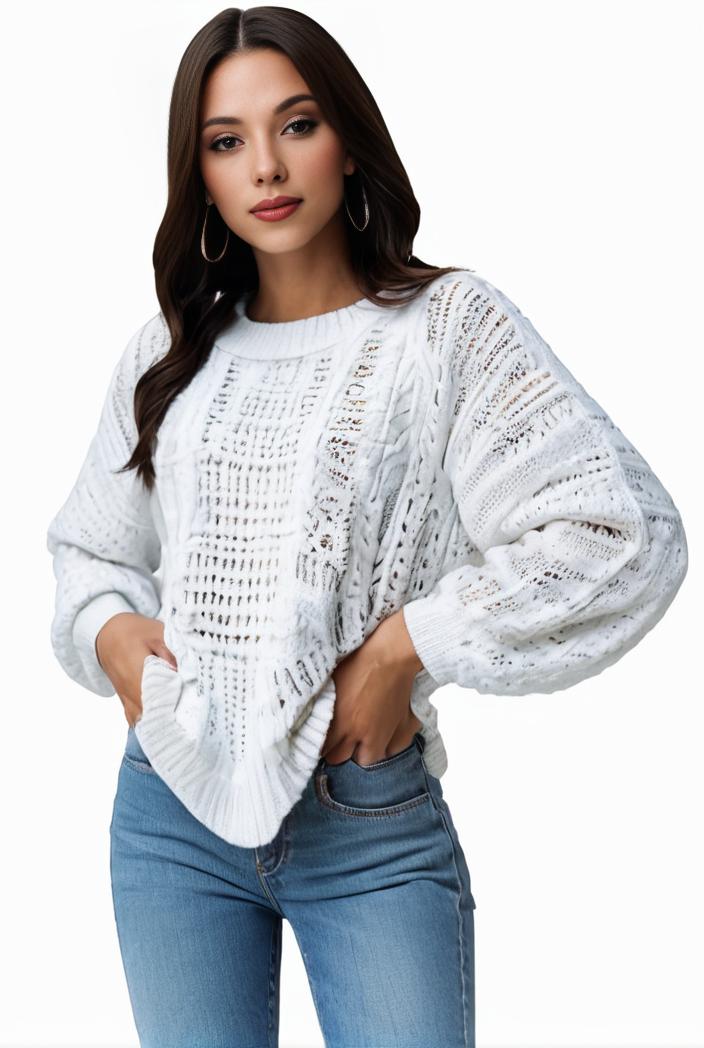 plus size casual sweatshirt women s plus solid waffle pattern long sleeve round neck sweatshirt 144708