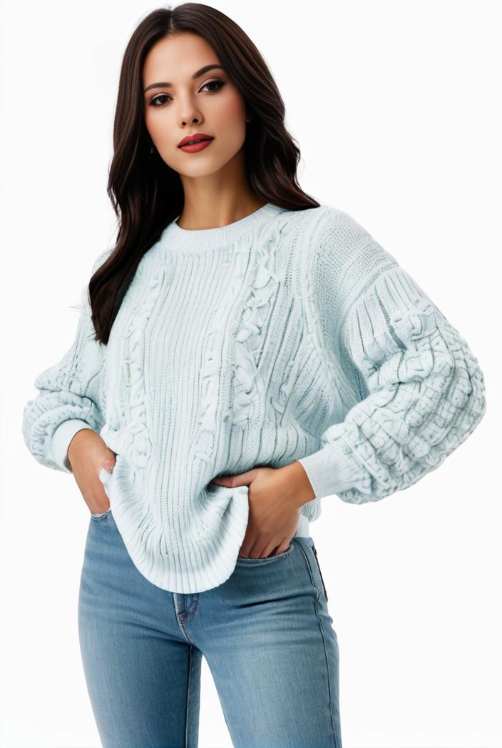 plus size casual sweatshirt women s plus solid waffle pattern long sleeve round neck sweatshirt 144714