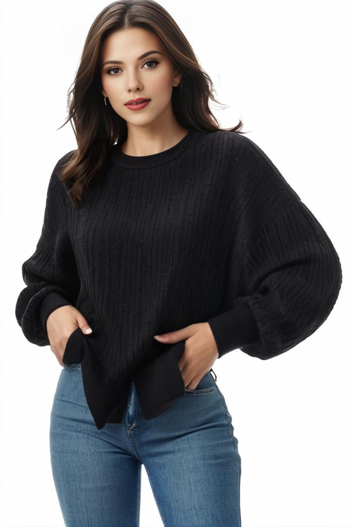 plus size casual sweatshirt women s plus solid waffle pattern long sleeve round neck sweatshirt 144717