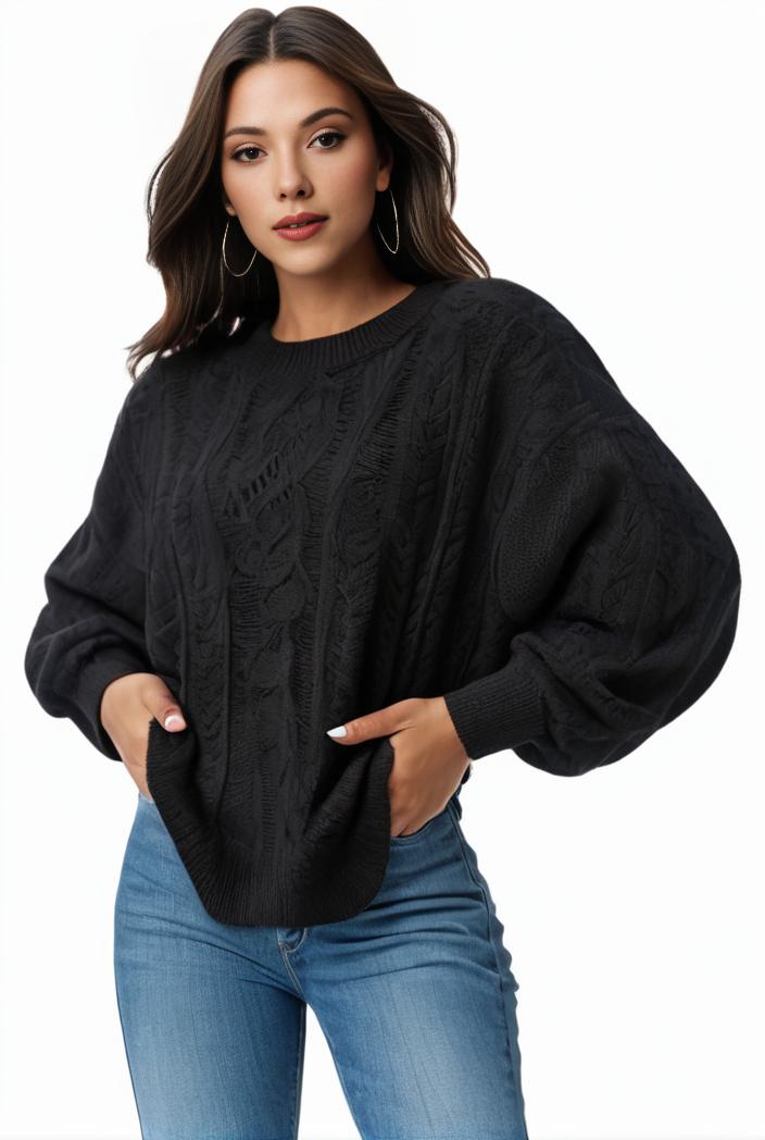 plus size casual sweatshirt women s plus solid waffle pattern long sleeve round neck sweatshirt 144718