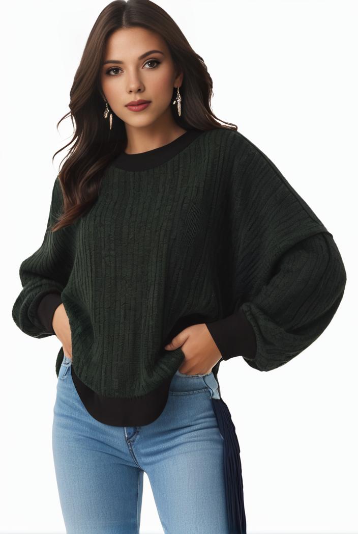 plus size casual sweatshirt women s plus solid waffle pattern long sleeve round neck sweatshirt 144721