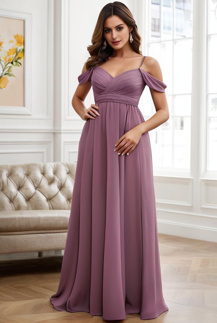 off shoulder spaghetti strap a line maternity dress 126047