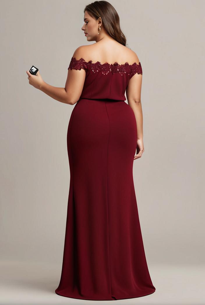 stylish plus size bodycon deep v neck sequin evening dress 109149